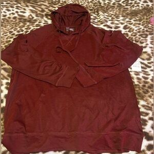 Nordstrom Fineline long sleeve hooded Sweater New with tags